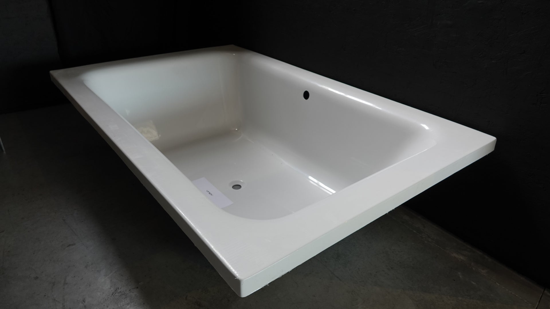 AQUAdesign Du'Eau Inbouwbad 190x120cm | Glanzend wit acryl