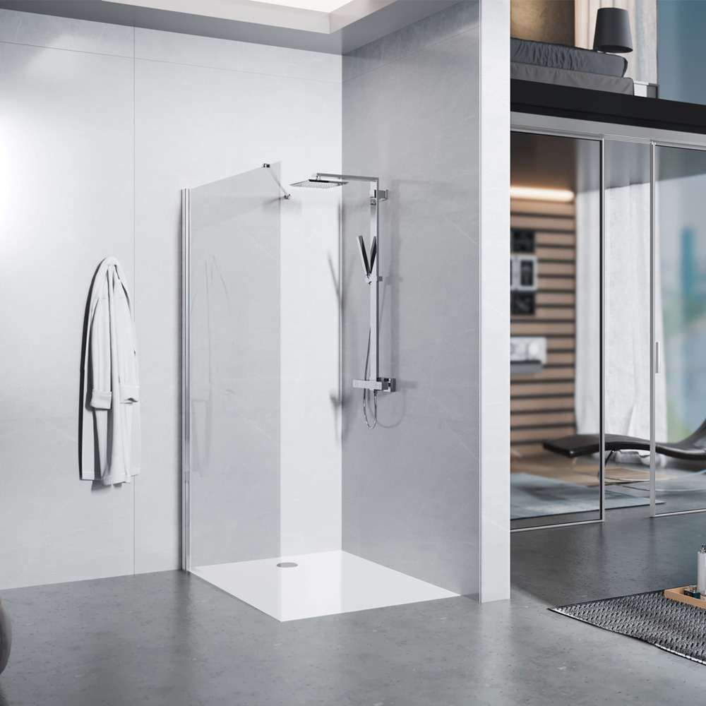 DUKA libero 3000 walk-in 1200 mm de large COPPER