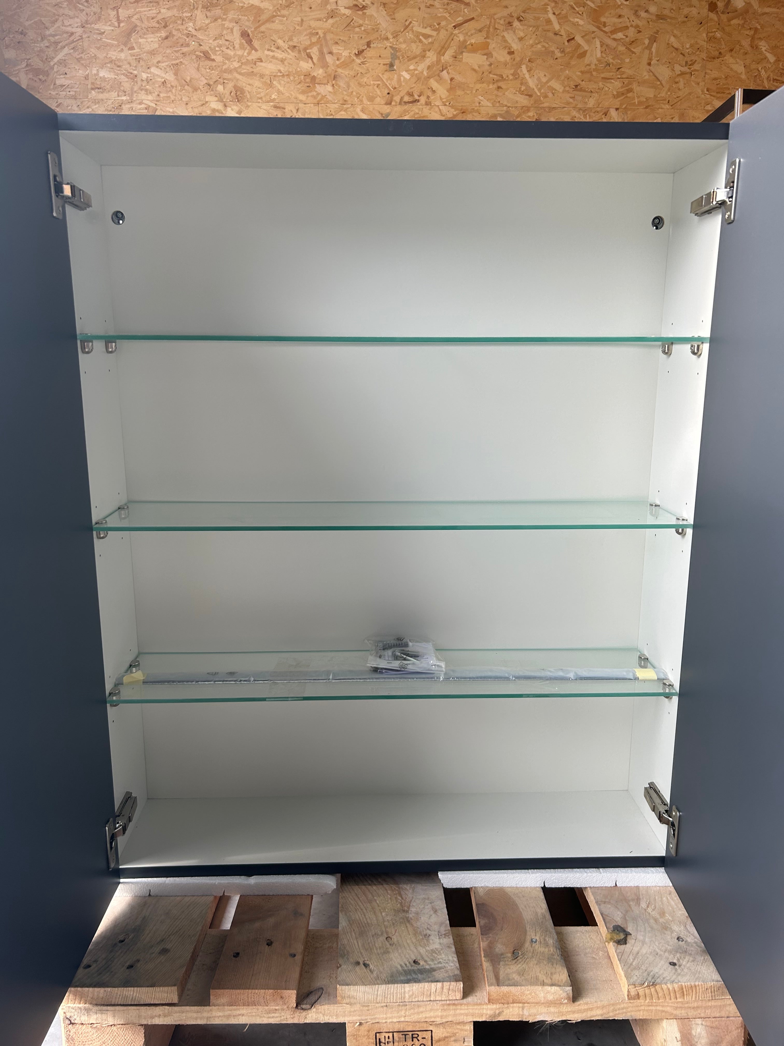 Inda progetto hangkast mat antraciet grijs