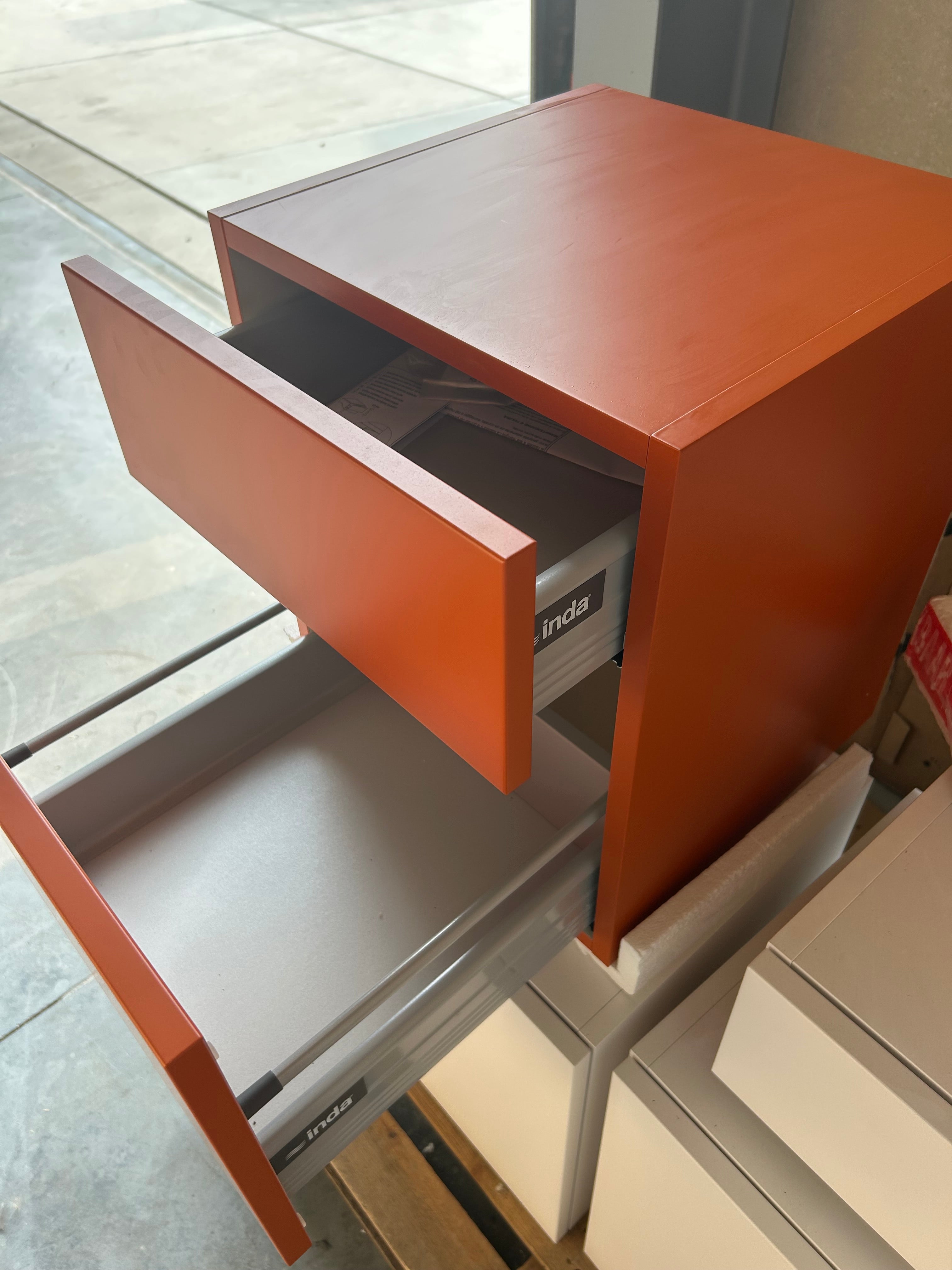 Inda progetto hangkast mat oranje